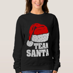 Sweatshirt Équipe Père Noël Christmas Squad Vêtements désisté
