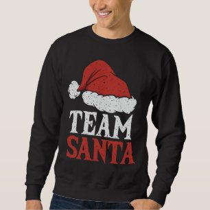 Sweatshirt Équipe Père Noël/Noël