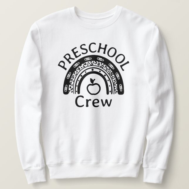 Sweatshirt Équipe préscolaire Équipe préscolaire (Design devant)