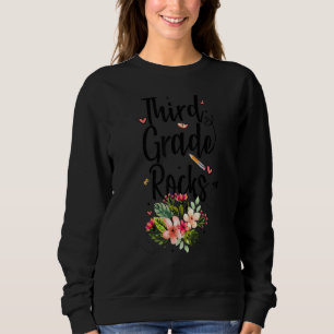 Sweatshirt Équipe Rocks de 3e année Enseignant de 3e année