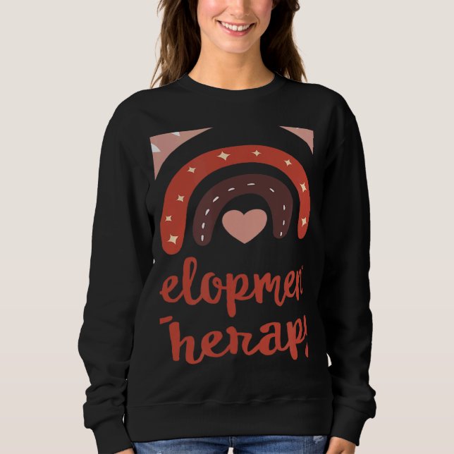Sweatshirt Équipe RTI Thérapeute Développemental Intervention (Devant)