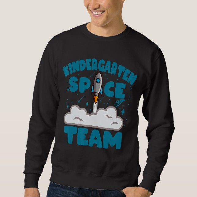 Sweatshirt Équipe spatiale maternelle (Devant)
