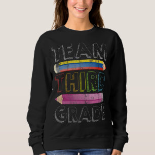 Sweatshirt Équipe Troisième Année Pour L'Étudiant Enseignant 
