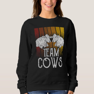 Sweatshirt Équipe Vaches Animaux Vache ferme