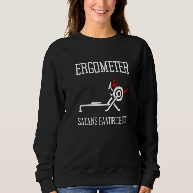 Sweatshirt Erg Ergometer And Rowing Exercise Machine Rowing W (Devant)
