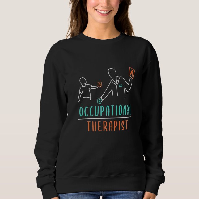 Sweatshirt Ergothérapeute (Devant)