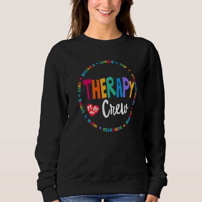 Sweatshirt Ergothérapeute Pt Ot Adpe Ergothérapeute Wee (Devant)