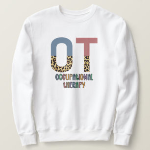 Sweatshirt Ergothérapie OT Cheetah Futur OT Dons