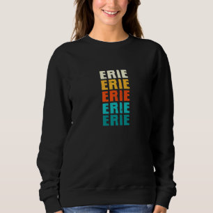 Sweatshirt Erie Pennsylvanie Vintage Pa Retro Collection Amer