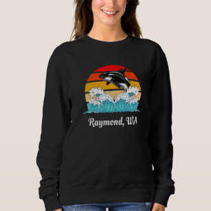 Sweatshirt Érudit Raymond WA Orque Baleine Tueuse en Détresse
