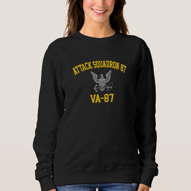 Sweatshirt Escadron d'attaque 87 VA 87 (Devant)