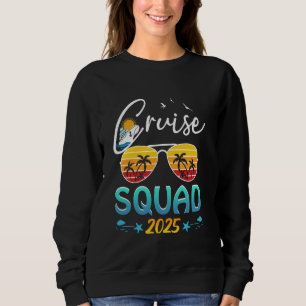 Sweatshirt Escadron de croisière 2025 Famille correspondant v