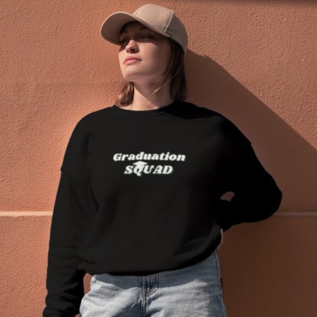Sweatshirt Escadron de diplôme, cadeau de fête de diplôme (Créateur téléchargé)
