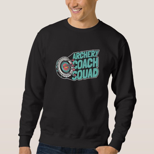 Sweatshirt Escadron de tir à l'arc Bowman Bow Arrows Shot Arc (Devant)