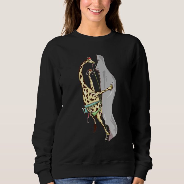 Sweatshirt Escalade Rock Giraffe (Devant)