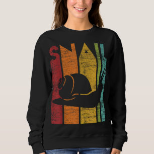 Sweatshirt Escargot rétro