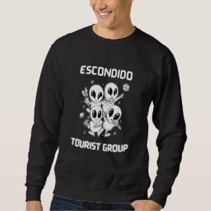 Sweatshirt Escondido Native Pride Alien Funny State Tourist S
