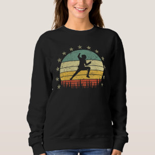 Sweatshirt Escrime Sport Vintage Idée Pour Les Hommes Ou Les