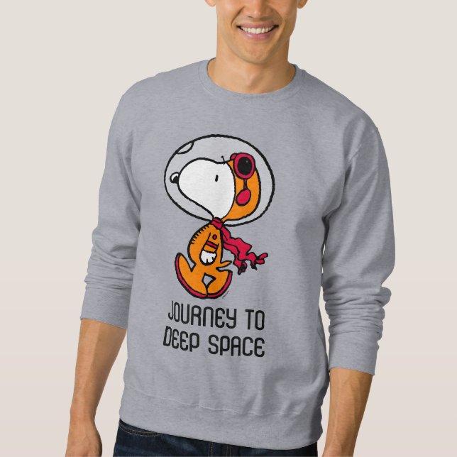 Sweatshirt ESPACE | Astronaute de Snoopy (Devant)