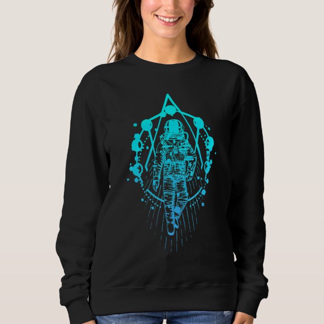Sweatshirt Espace Astronaute Marche Spatiale Les Astronautes  (Devant)