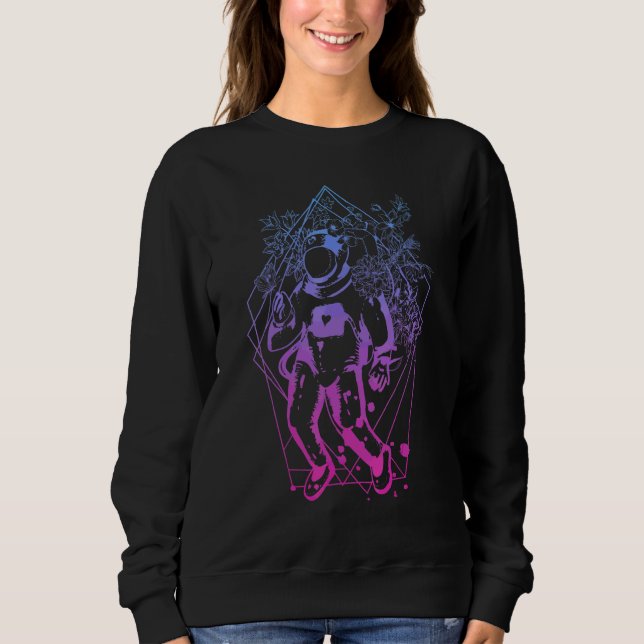 Sweatshirt Espace Astronaute Marche Spatiale Les Astronautes  (Devant)