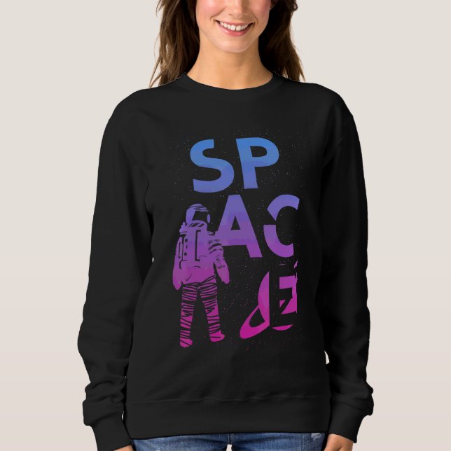 Sweatshirt Espace Astronaute Marche Spatiale Les Astronautes  (Devant)