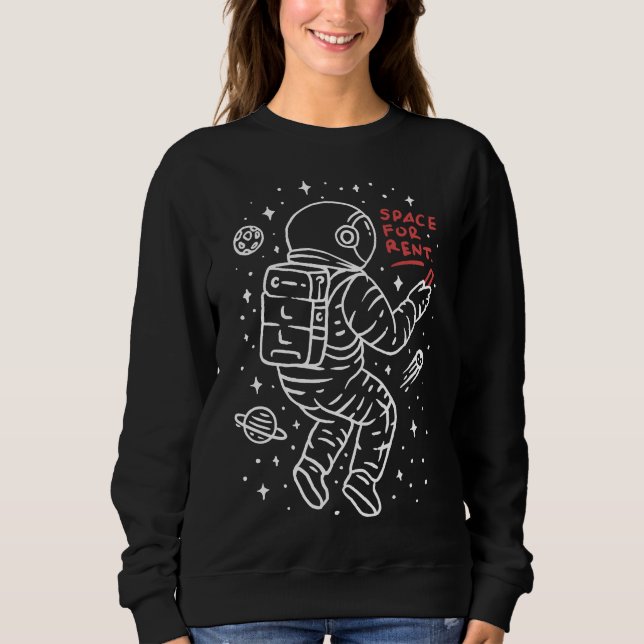 Sweatshirt Espace extérieur à louer (Devant)