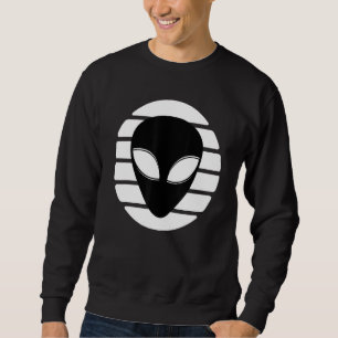 Sweatshirt Espace Extérieur Rétro Vintage Alien Ufo Conspirat