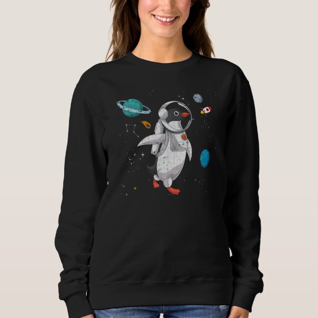 Sweatshirt Espace extra-atmosphérique Antarctique Zoo Science (Devant)