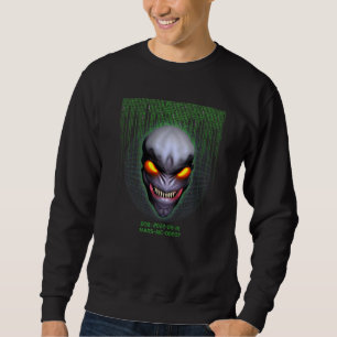 Sweatshirt Espace extra Mars Malin Alien caractère MARS AIC