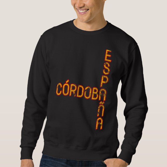 Sweatshirt Espagne Drapeau Espagne Fierté Espagne Voyage Vaca (Devant)