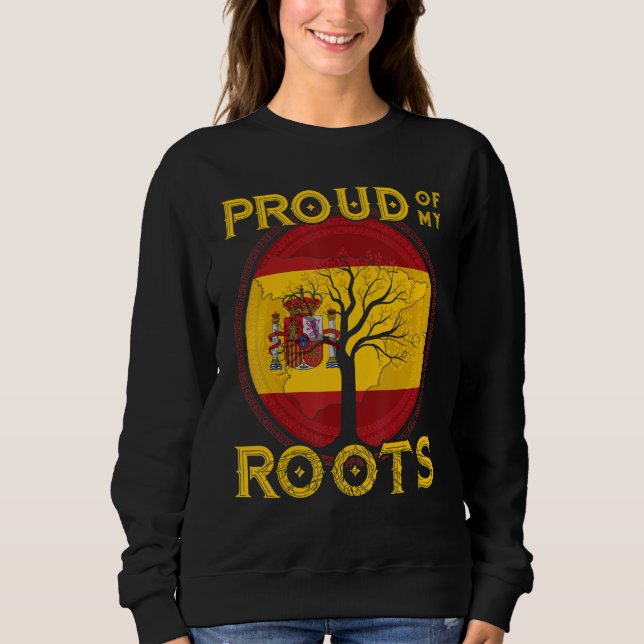 Sweatshirt Espagne espagnol Espagne Football Espagne Drapeau  (Devant)