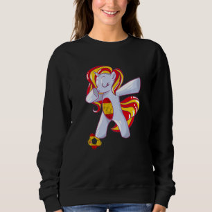 Sweatshirt Espagne Foot Licorne Balle Drapeau Espagnol Espana