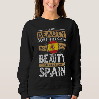 Sweatshirt Espagnol, Femmes Et Hommes