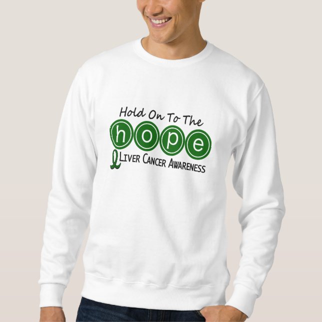 Sweatshirt ESPOIR 6 de Cancer de foie (Devant)