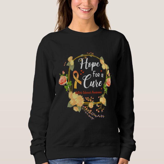 Sweatshirt Espoir D'Une Prise En Compte Cure De La Sclérose E (Devant)