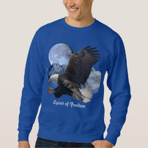 Sweatshirt ESPRIT DE LA LIBERTÉ Aigle chauve Vêtements de fau