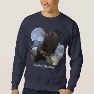 Sweatshirt ESPRIT DE LA LIBERTÉ Aigle chauve Vêtements de fau