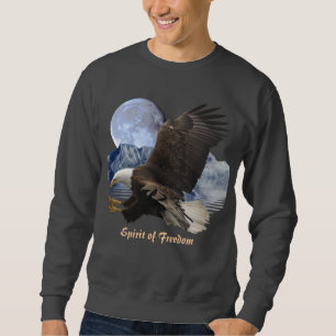 Sweatshirt ESPRIT DE LA LIBERTÉ Aigle chauve Vêtements de fau