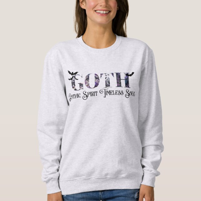 Sweatshirt Esprit gothique (Devant)