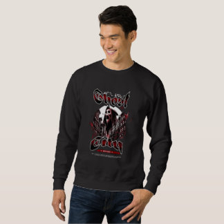 Sweatshirt esprit gothique à noyau métallique tran