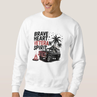Sweatshirt Esprit vétéran du coeur brave