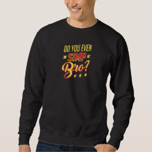 Sweatshirt Est-ce que vous Simp Bro Meme Nation Funny Millenn