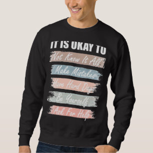 Sweatshirt Est D'Accord Pour Heureux Ne Pas Le Savoir Tout In