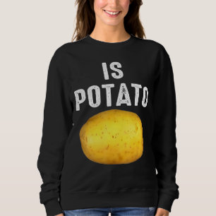 Sweatshirt Est La Pomme De Terre À La Télévision Comme On Le