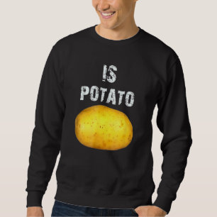 Sweatshirt Est La Pomme De Terre À La Télévision Comme On Le 