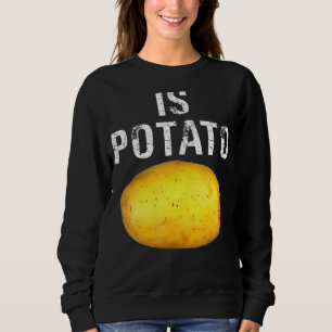 Sweatshirt Est La Pomme De Terre À La Télévision Comme On Le