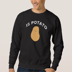 Sweatshirt Est La Pomme De Terre À La Télévision Comme On Le 