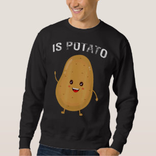 Sweatshirt Est La Pomme De Terre À La Télévision Comme On Le