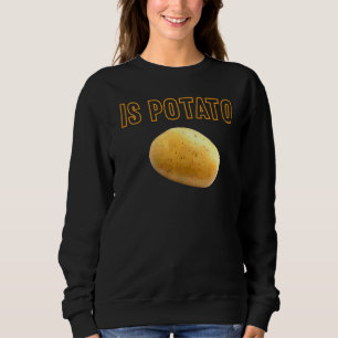 Sweatshirt Est La Pomme De Terre À La Télévision Comme On Le